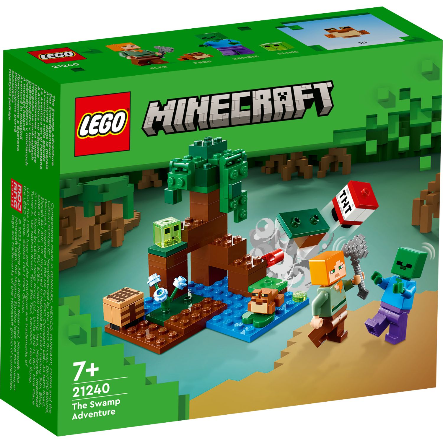 Lego 21240 Minecraft Het Moerasavontuur