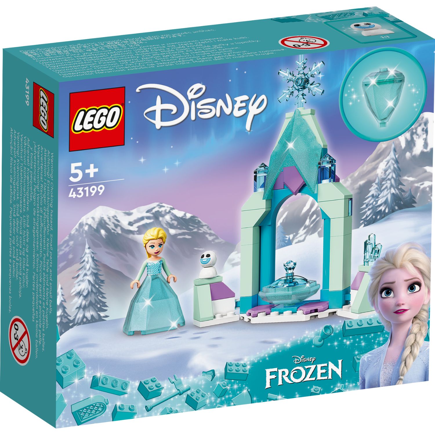 Lego Disney 43199 Binnenplaats Van Elsa’s Kasteel