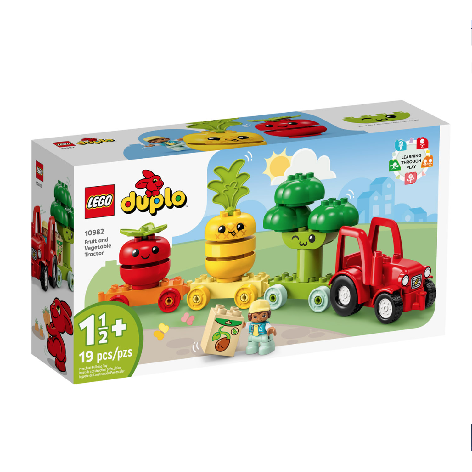 Lego 10982 Duplo Fruit En Groentetractor
