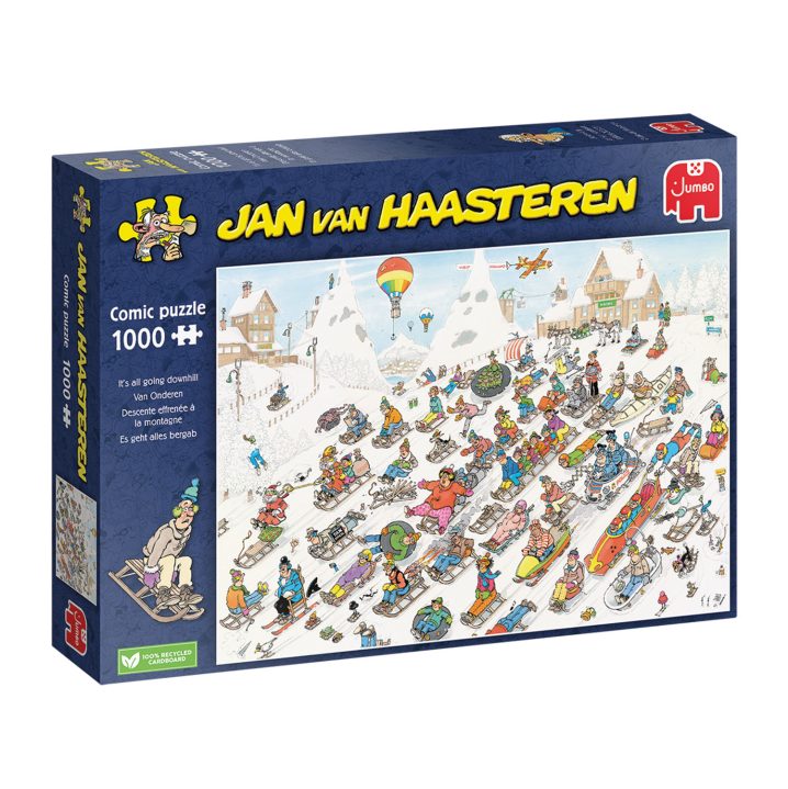 Jan Van Haasteren Puzzel Van Onderen! 1000 Stukjes