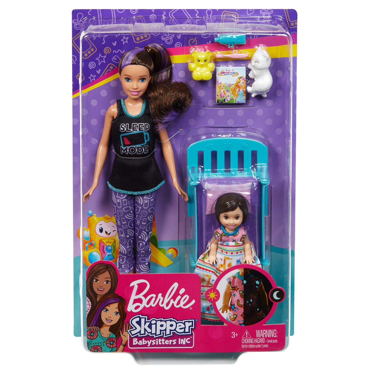 Barbie Family Babysitters Speelset Assorti