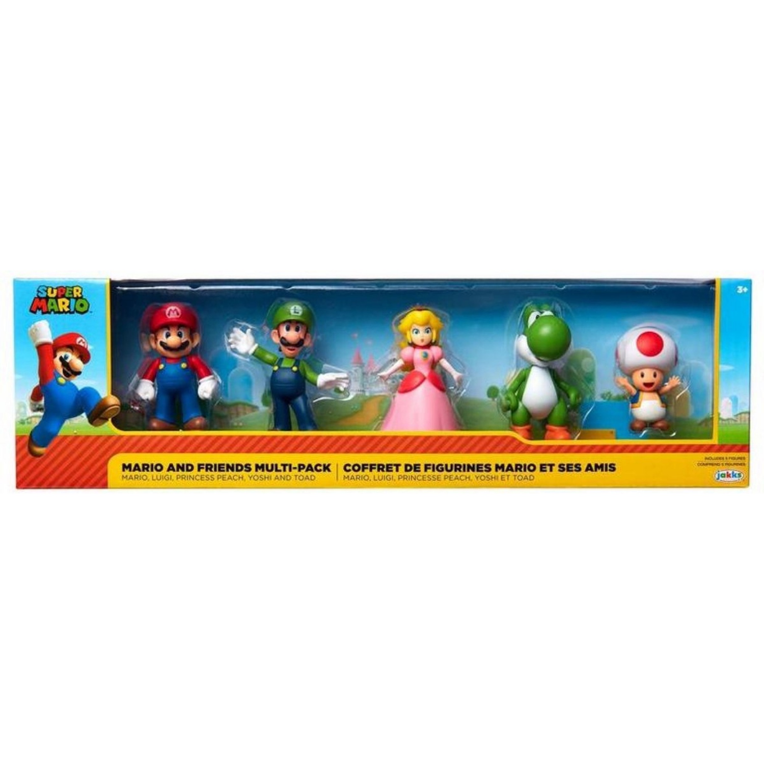 Super Mario Figuren 6,5 Cm 5-pack
