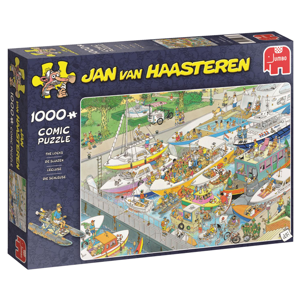 Jan Van Haasteren Puzzel De Sluizen 1000 Stukjes
