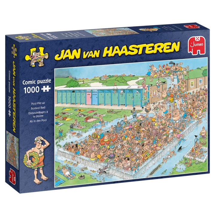 Jan Van Haasteren Puzzel Bomvol Bad 1000 Stukjes