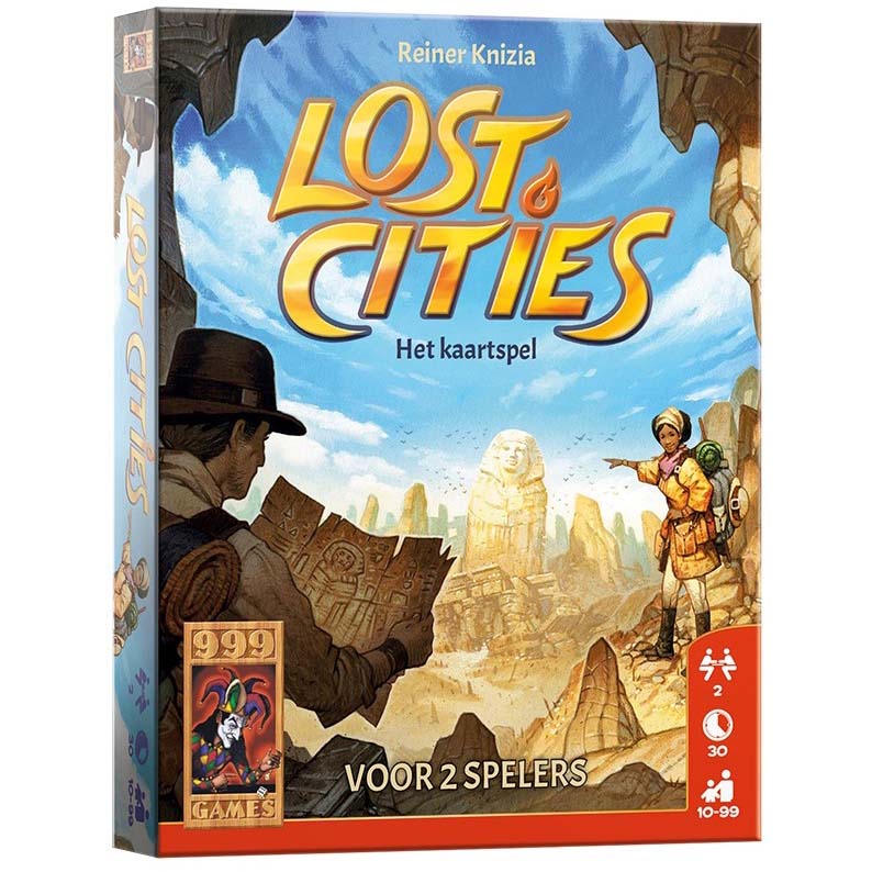 Spel Lost Cities Het Kaartspel