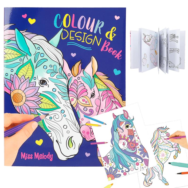 Miss Melody Colour & Design Book