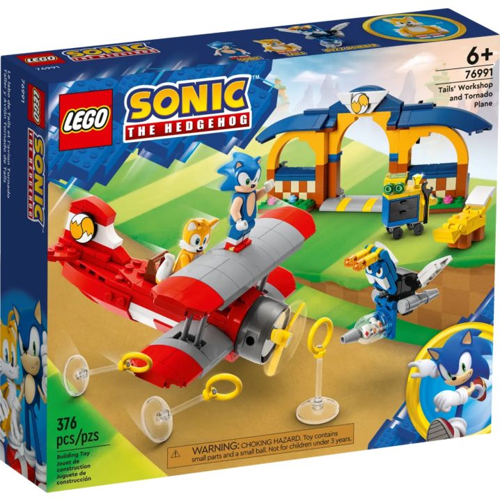 Lego 76991 Sonic The Hedgehog Tails’ Werkplaats En Tornado V