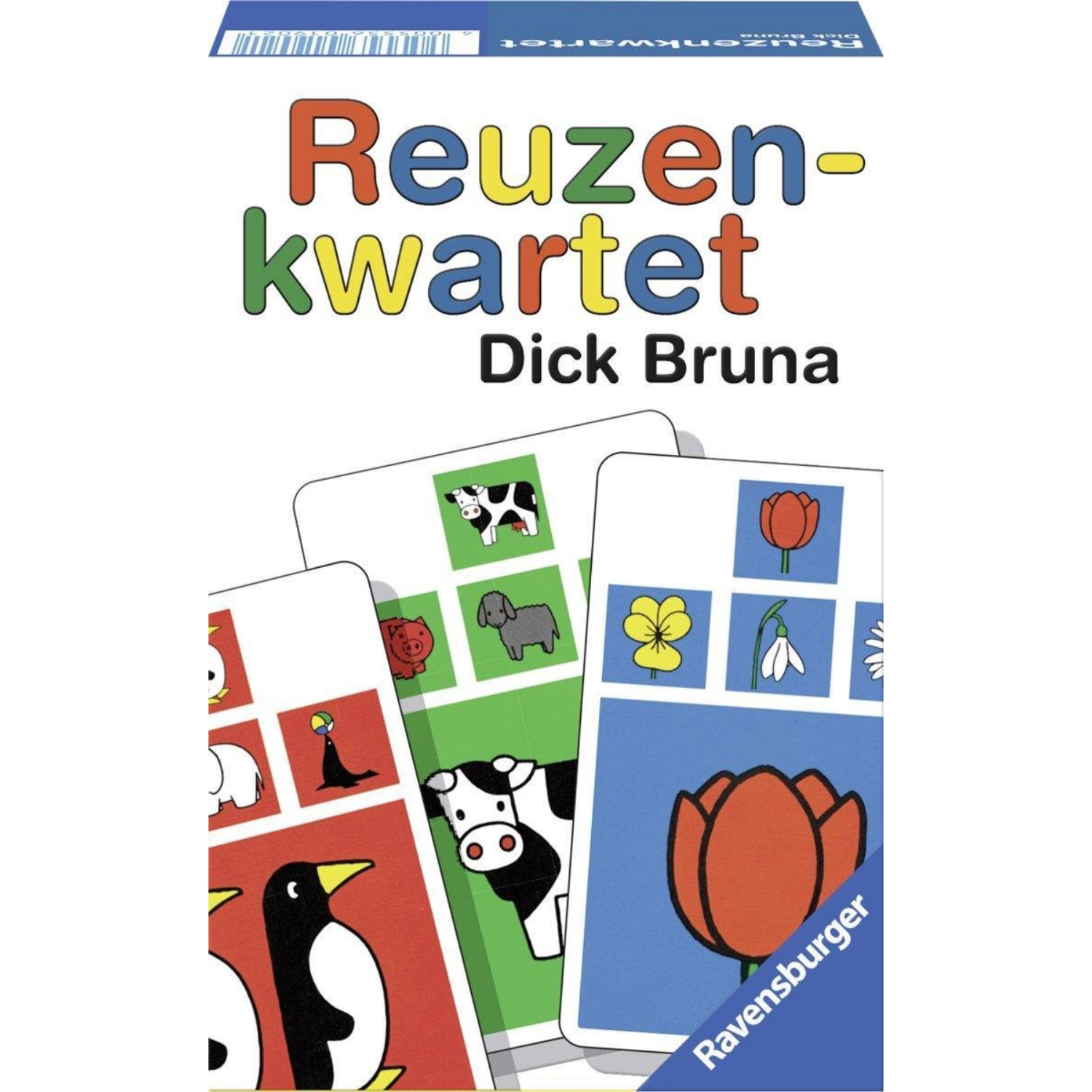 Ravensburger Reuzenkwartet Dick Bruna – Kaartspel
