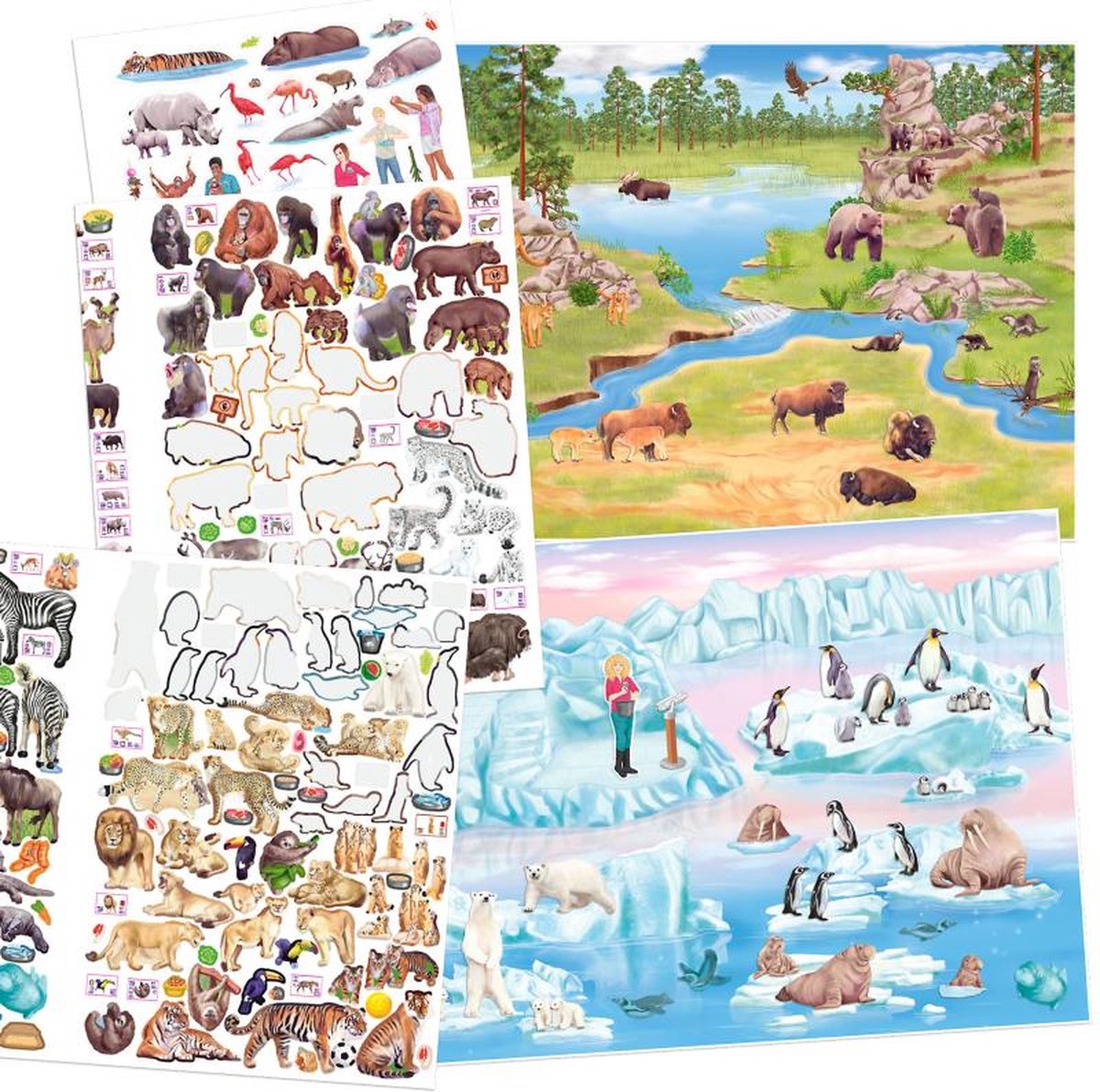 Create Your Zoo Stickerboek