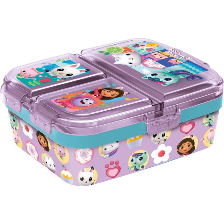 Gabby’s Dollhouse Multi Compartment Lunchbox
