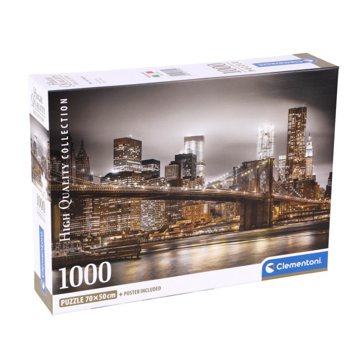 Puzzel 1000 New York Skyline Compact Box