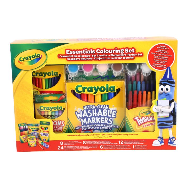 Crayola Essentials Colouring Set