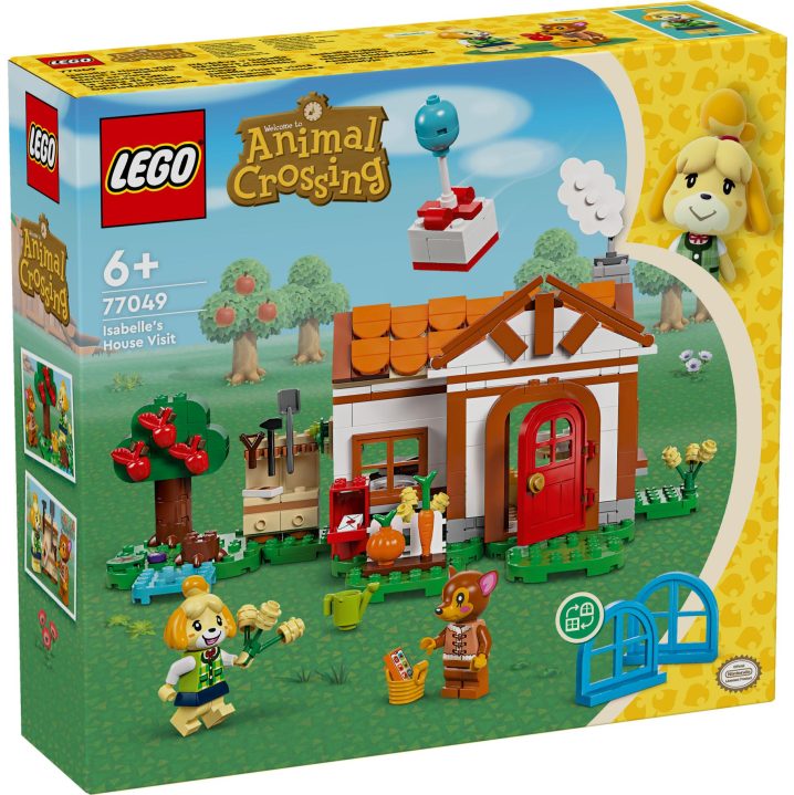 Lego 77049 Animal Crossing Isabelle Op Visite