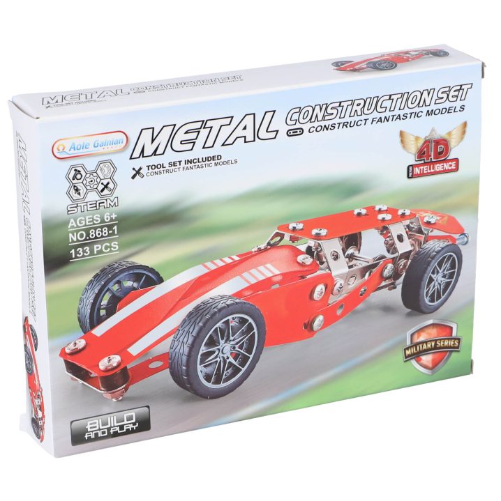 Constructieset Metaal Auto Racer